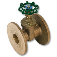 Series 1710 Zetco Bronze WaterMarked Gate Valve Flanged