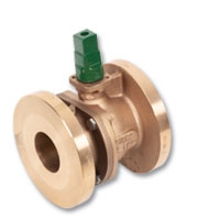 Series 2606 Zetco WaterMarked Bronze Flanged Underground Ball Valve